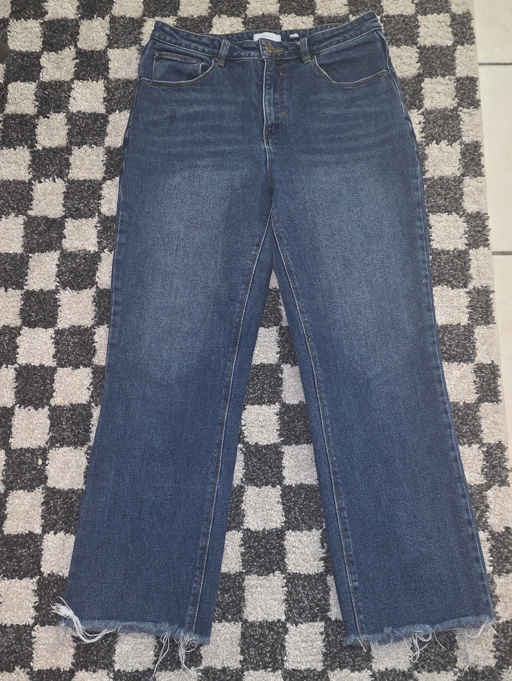 A Loves A Wide Leg Jeans - Dark Blue